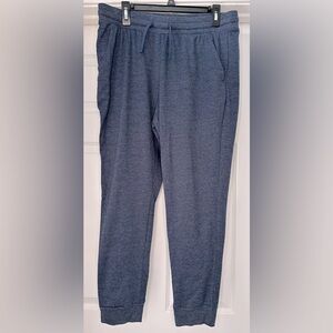 Men’s Tek Gear heatered navy joggers